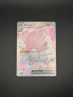 Blissey ex 201/167 Special Illustration Rare Twilight Masquerade Pokemon SIR NM - Image 2
