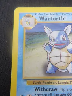 Wartortle unlimited Base Set 2 Uncommon 63/130 - WOTC Pokemon LP - Image 3