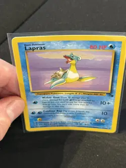 Pokemon Unlimited Fossil - Lapras 25/62 Non Holo - LP - Image 3