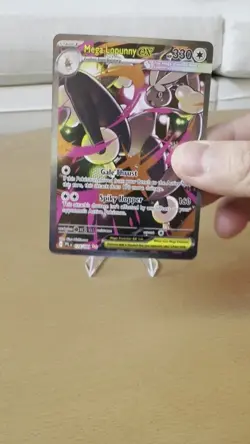Pokemon Mega Lopunny ex 128/094 Special Illustration Rare 2025 Phantasmal Flames - Image 2