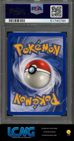 PSA 9 Pokemon TCG Base Set #002/102 Blastoise Holo - Slight Crack in Slab - Image 2