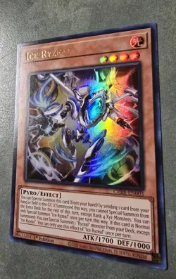 Yu-Gi-Oh! Ice Ryzeal - CRBR-EN003 - Ultra Rare - 1st Edition Near Mint 🔥 - Image 5