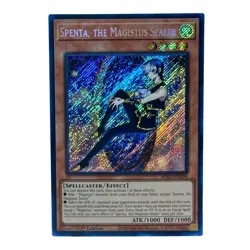 YuGiOh! Spenta, the Magistus Sealer (Secret) BPRO-EN098 1st Ed NM Burst Protocol - Image 1
