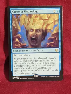 Curse of Unbinding [012/038] Rare [MTG Card English] - Image 1