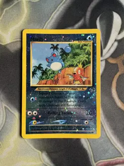 Pokemon Marill Reverse Holo Card 11/18 Southern Islands LP Condition - Image 1