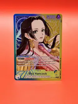Boa Hancock OP14-041 Leader Foil Card - One Piece CCG Alternate Art 2025 - Image 1