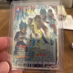 Dragon Ball Super Card Game Universe 7 Powers Combined BT20-140 SR Foil Card - Image 1