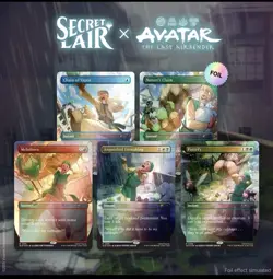 MTG Secret Lair FOIL Avatar: The Last Airbender My Cabbages! - Image 1