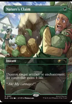 MTG Secret Lair FOIL Avatar: The Last Airbender My Cabbages! - Image 4