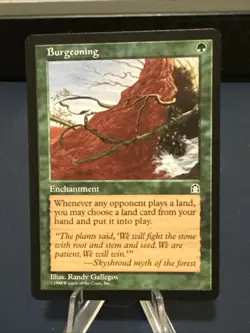 MTG - Magic The Gathering - Burgeoning - Stronghold- NP/ LN Or BETTER! - Image 1