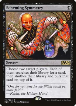 Scheming Symmetry - Promo Pack: Core Set 2020 (PPM20) NM Never Played - Image 1