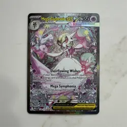 Pokemon Mega Gardevoir EX Full Art Holo 360 HP Me01 Mega Evolution 178/132 - Image 1