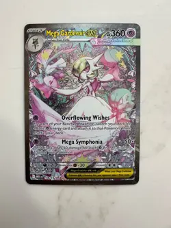 Pokemon Mega Gardevoir EX Full Art Holo 360 HP Me01 Mega Evolution 178/132 - Image 5