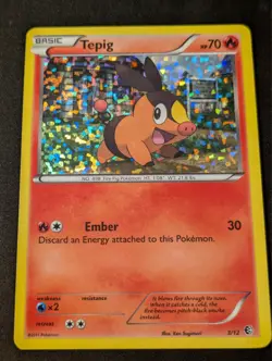 Tepig 003/012 McDonald's 2011 Holo Pokemon TCG - Image 1