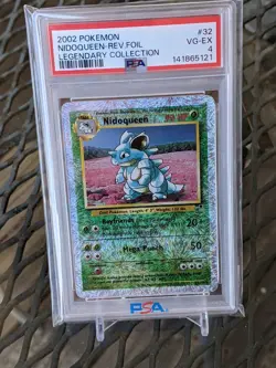 Pokemon Legendary Collection Reverse Holo Nidoqueen #32/110 PSA 4 VG-EX - Image 1