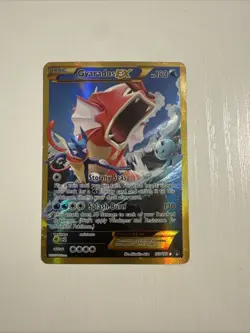 Pokemon Gyarados EX TCG Card Full Art Holo Secret Rare XY Breakpoint 123/122 HP - Image 1