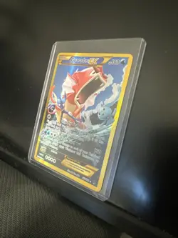 Pokemon Gyarados EX TCG Card Full Art Holo Secret Rare XY Breakpoint 123/122 HP - Image 3