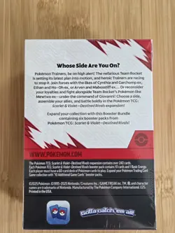 NEW SEALED Pokemon Scarlet & Violet Destined Rivals Booster Bundle Box - Image 2