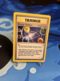 Energy Stadium 99/105 Neo Destiny Pokemon NM - Image 1