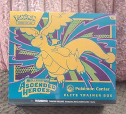 Ascended Heroes Pokemon Center ETB Sealed Box + Acrylic display case - Image 2