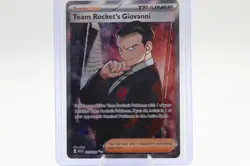 Team Rocket's Giovanni 225/182 Ultra Rare SV10: Destined Rivals Pokemon TCG NM - Image 1