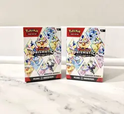 Pokemon TCG: Prismatic Evolutions Booster Bundle - Lot of 2 - Factory Sealed - Image 1