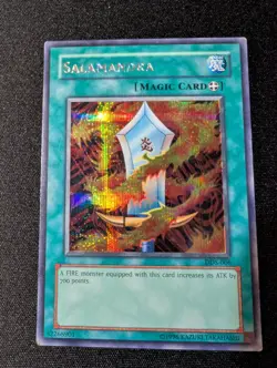 Yu-Gi-Oh! Vintage DDS Holo Duo - Salamandra & Acid Trap Hole Magic/Trap Promo - Image 3