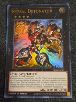 Ryzeal Detonator CRBR-EN007 Ultra Rare 1st Ed NM Yugioh - Image 1