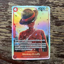 2025 One Piece Legacy of the Master Monkey.D.Luffy #OP12-015 Super Rare - Image 1