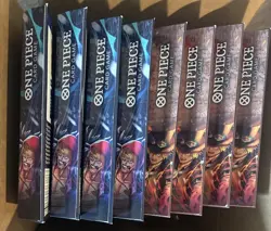 One Piece CCG Illustration Box Volume 5 and 6 Sealed New English 8x Box Lot - Image 3