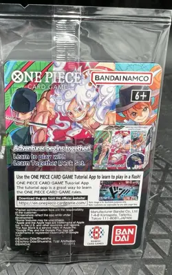 🏀One Piece Monkey.D.Luffy US College Basketball Promo Card *SEALED* - Image 2
