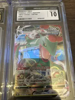 Pokemon CGC Graded Lot of 10 Slabs Cards Pikachu, Rayquaza, 151, Pristine, Promo - Image 2