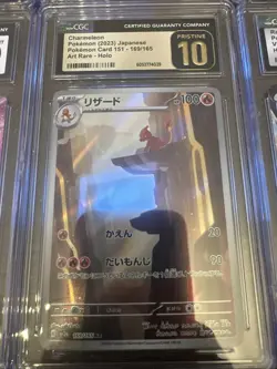 Pokemon CGC Graded Lot of 10 Slabs Cards Pikachu, Rayquaza, 151, Pristine, Promo - Image 3