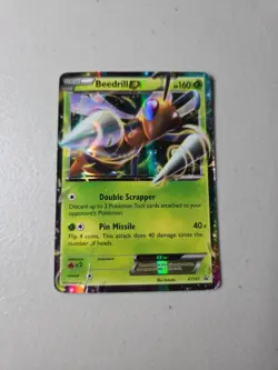 Beedrill EX XY157 MP Condition Black Star Promo Pokemon TCG Cards - Image 1