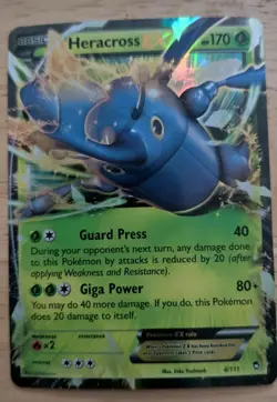 Heracross EX 4/111 - Furious Fists - Pokemon Card - Image 1