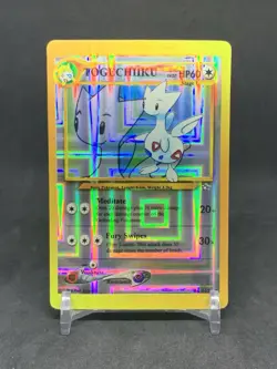 Togetic Neo Genesis #162 Vintage Pokemon Vending Sticker Card Square Holo - Image 1
