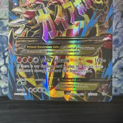 Pokemon Primal Groudon EX Holo Rare Card XY Primal Clash 151/160 - Image 4