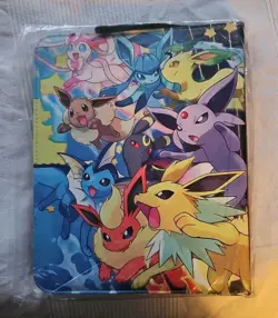Pokemon A4 Zip Trading Card Album Eeveelutions 9 Pocket Sealed - Image 1