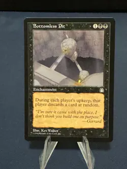 MTG - Magic The Gathering - Bottomless Pit - Stronghold- NP/ LN Or BETTER! - Image 1
