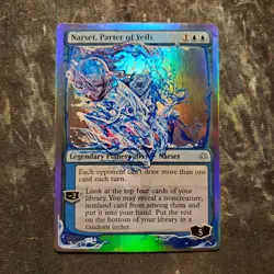MTG Alter - foil Narset, Parter of Veils by RockyAlters - Image 1