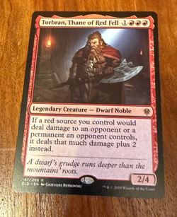 Torbran, Thane of Red Fell ~ Throne of Eldraine [ NearMint ] [ Magic MTG ] - Image 1