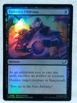 Embrace Oblivion 98 Edge of Eternities Foil Magic The Gathering - Image 3