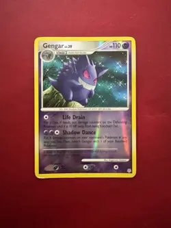 Gengar 27/130 Reverse Holo Rare Diamond and Pearl Pokemon Card HP - Image 1
