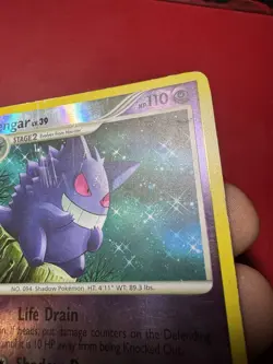 Gengar 27/130 Reverse Holo Rare Diamond and Pearl Pokemon Card HP - Image 4