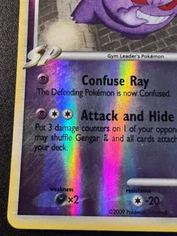 Gengar GL 40/111 Platinum Rising Rivals Pokemon Card Reverse Holo Foil Rare HP - Image 5