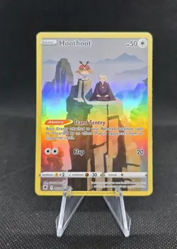 Pokemon TCG Hoothoot TG12/TG30 Astral Radiance Trainer Gallery Holo Full Art - Image 1