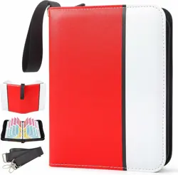 Pokemon Trading Card Binder 4 Pocket 400 Cards Album Storage Folder Collectible - Image 1