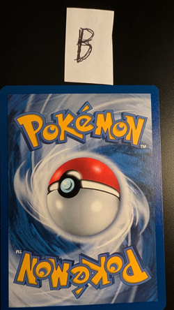 2001 Pokemon Entei #34 Black Star Promo Reverse Holo Swirl - Image 2