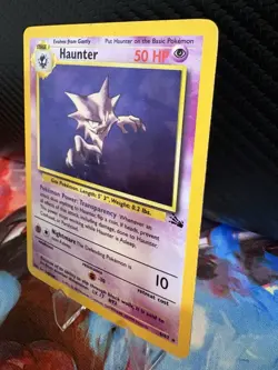Pokemon Base Set Fossil Haunter Holo 6/62 WOTC 1999 LP+ - Image 3