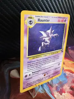 Pokemon Base Set Fossil Haunter Holo 6/62 WOTC 1999 LP+ - Image 4